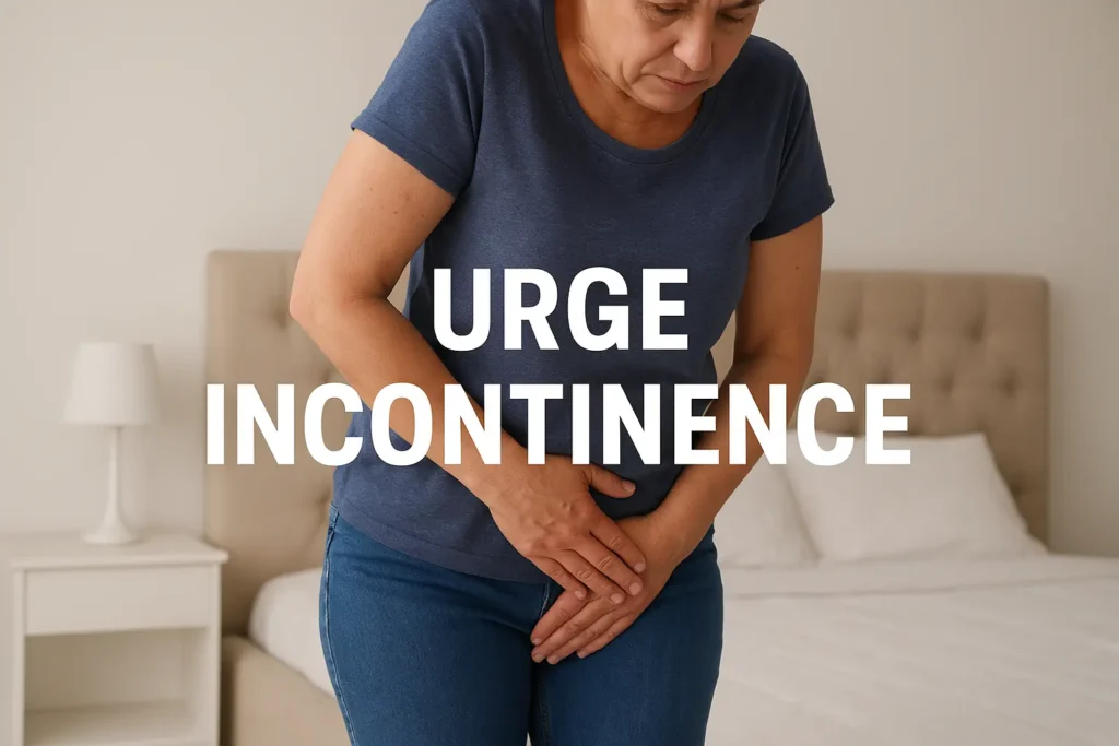 how to manage urge incontinence Sunbury symptoms