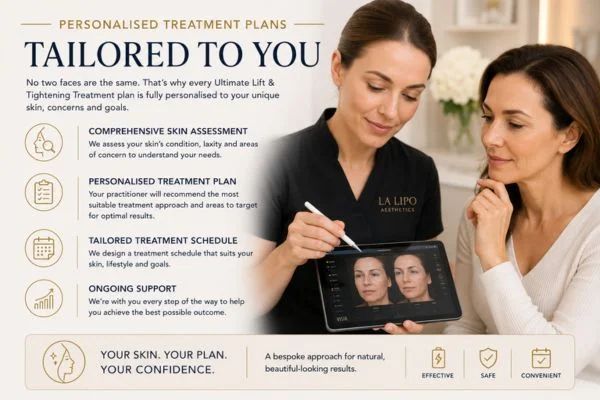 book a consultation about your ultimate lift and tighten treatment Sunbury