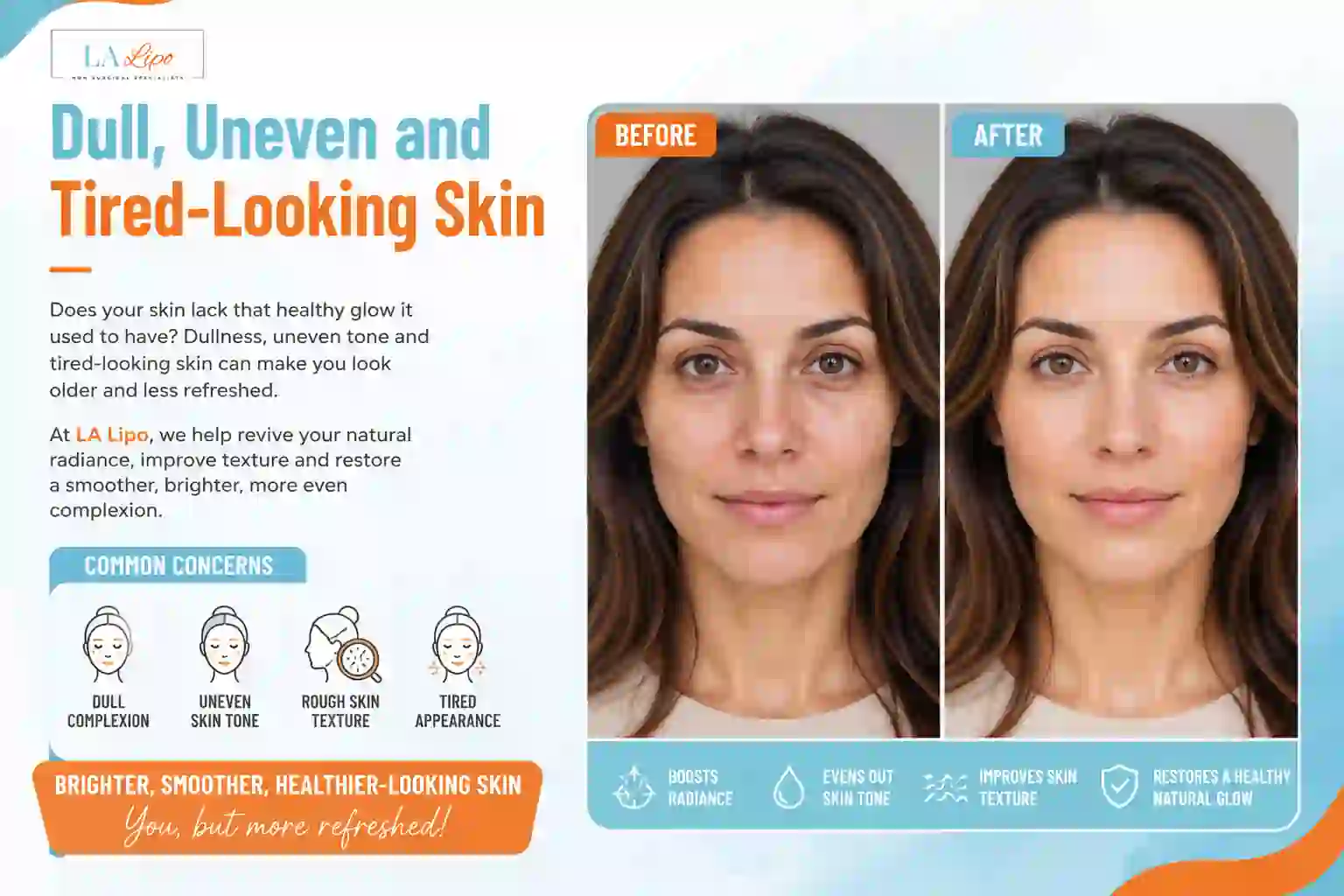 Sign #5: Dull, Uneven and Tired-Looking Skin Sunbury